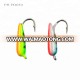 PR-PD010 Winter Ice Fishing Hooks Head Tungsten Ice Fishing Jig