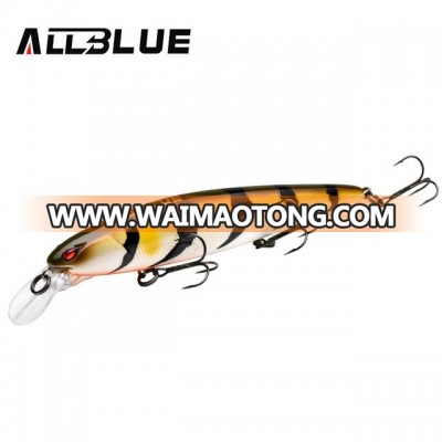 ALLBLUE JINBE 110SP Silent Wobbler Fishing Lure 110mm 18.5g Rolling Jerkbait Minnow Unique Lip Bass Pike Bait Fishing Tackle